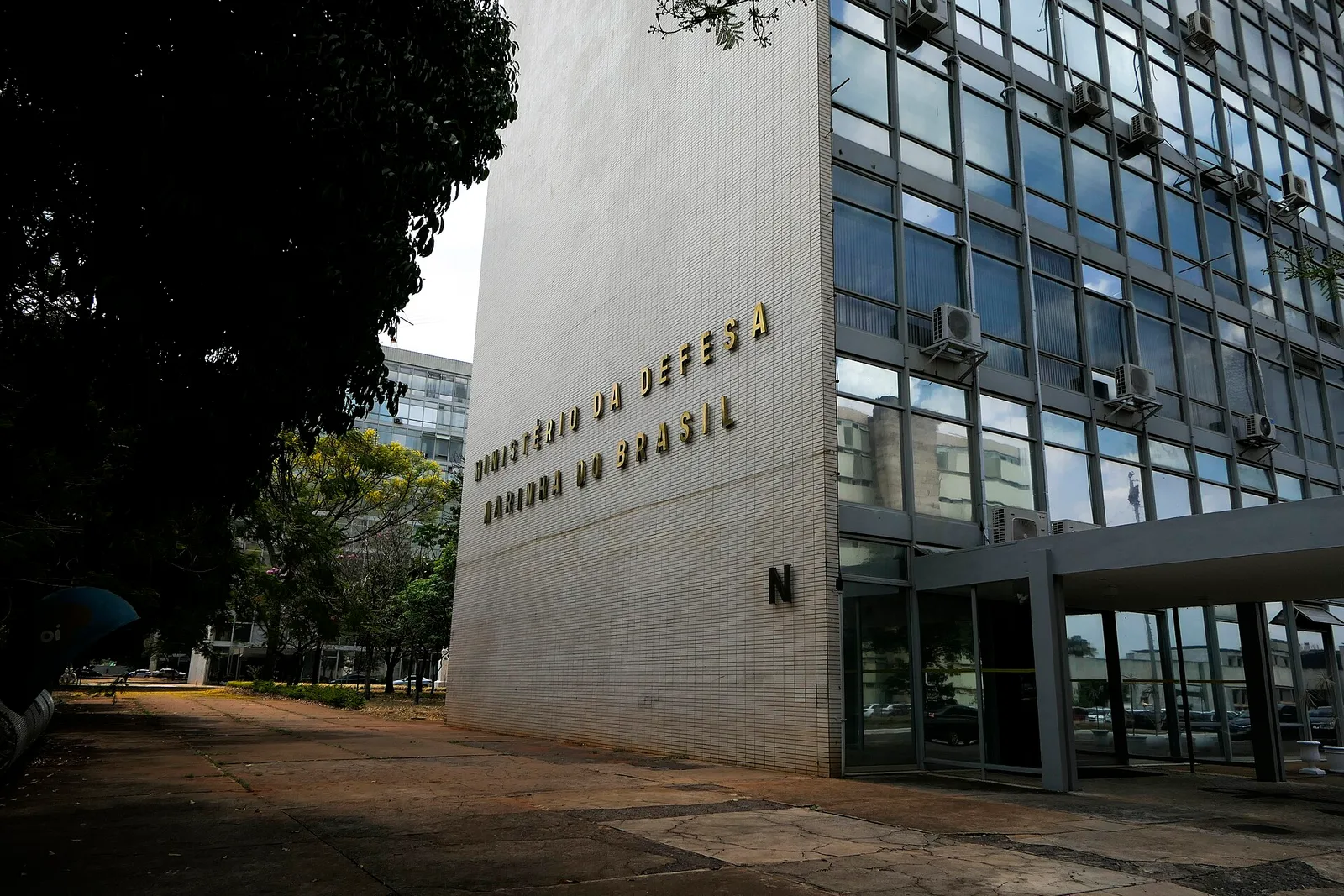 Esplanada dos Ministérios in Brasília, seat of the federal ministries