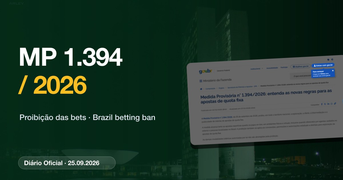 Brazil's Betting Ban Explained: What MP 1.394/2026 Means for Players, Balances, Deadlines and Refunds
